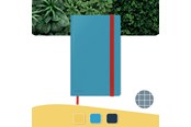 Schrijfblokken, formulieren en notitieboekjes - Leitz  Cosy Notitieboek A5 Soft Touch geruit met harde kaft Sereen blauw - 44540061