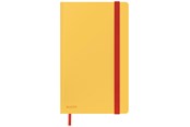 Schrijfblokken, formulieren en notitieboekjes - Leitz  Cosy Notitieboek A5 Soft Touch gelijnd met harde kaft Warm geel - 44810019