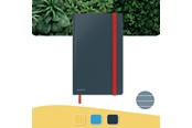 Schrijfblokken, formulieren en notitieboekjes - Leitz  Cosy Notitieboek A5 Soft Touch gelijnd met harde kaft Fluweel grijs - 44810089