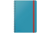 Schrijfblokken, formulieren en notitieboekjes - Leitz  Cosy Notitieboek B5 Soft Touch geruit, spiraalgebonden Sereen blauw - 44840061