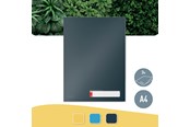 Insteekhoezen, Offertemappen & Tabbladen - Leitz Cosy Privacy zichtmap met tabbladen, met 3 tabs-compartimenten Fluweel grijs - 47160089