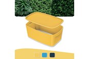 Archivering & Opslag - Leitz MyBox Cosy Klein met Deksel, Opbergdoos Warm geel - 52630019
