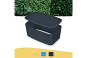Archivering & Opslag - Leitz MyBox Cosy Klein met Deksel, Opbergdoos Fluweel grijs - 52630089
