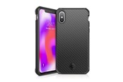 Mobiel - Covers & Cases - ITSKINS HYBRID CARBON cover for iPhone XS Max® - Black - APXP-HYBFS-BLK1