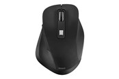 Muis - Deltaco Office Ergonomische muis silent clicks wir - Muis - Optisch - 6 knoppen - Zwart - DELO-0310