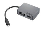 Docking station - Lenovo Reizen Hub Gen2 - Docking station - USB-C - VGA HDMI - GigE - 4X91A30366