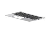 Toetsenbord - HP Zbook Firefly 14 G7 - Topcover Nordic- BL - Notebook replacement keyboard - Noords - Grijs - M14635-DH1