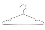 Deurbeugels en scharnieren - Home>it Hanger twisted Zwart – 4-pack - 17302