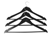 Deurbeugels en scharnieren - Home>it Zwart hanger - 3 pack - 17310