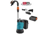 Tuin wateren - Gardena Batterij Rain Water Tank Pump 2000/2 Li-18 ready-to-use Set - 14602-20