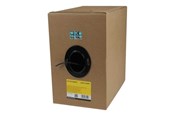 Netwerk - kabel - StarTech.com 1000 ft Bulk Roll of Black CMR Cat5e Solid UTP Riser Cable - bulk cable - 304.9 m - black - Zwart - 304m - WIR5ECMRBK