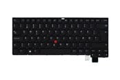 Toetsenbord - Lenovo Chicony - Notebook replacement keyboard - Deens - Zwart - 01EN609