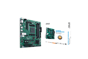 Moederbord - ASUS Pro B550M-C/CSM Moederbord - AMD B550 - AMD AM4 socket - DDR4 RAM - Micro-ATX - 90MB15Q0-M0EAYC