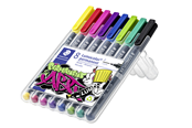Schrijf- en tekengerei - Staedtler Universele pen Lumocolor perm F 8 stuks - 318 WP8-1