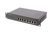Switch - DIGITUS DN-80117 - switch - 8 ports - Managed - rack-mountable - DN-80117