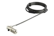 Systeemaccessoires - StarTech.com 6ft Laptop Cable Lock for Nano Slot Computer/Tablet/Device- Anti-Theft 4 Digit Combination Security Lock - Vinyl Coated Steel (LTLOCKNANO) - LTLOCKNANO