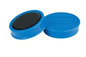Conferentie & Presentatie - Nobo Magnetische Whiteboard Magneten, pak van 10 stuks, 38mm Gekleurde Magneten Blauw - 1915313