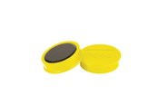 Conferentie & Presentatie - Nobo Magnetic Whiteboard Magnets 10 pack 38mm Coloured Magnets Yellow - 1915316