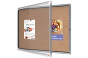 Conferentie & Presentatie - Nobo Afsluitbaar prikbord kurk 8xA4 - 1915326
