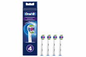 Elektrische tandenborstel - Oral-B Tandenborstelkoppen 3D Wit 4 pcs - 4210201324829
