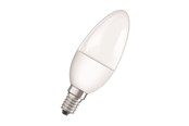 Armaturen & Lampen - Osram LED spot Kaarslamp 5W/827 (40W) mat dimbaar E14 - 4058075430914