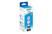 Inkt, toner en verbruiksartikelen - Epson 114 - Original - Cyaan Inkt refill - C13T07B240