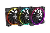Case Fan - Alpenföhn Wing Boost 3 ARGB High Speed: Vleugel Boost 3 ARGB Hoge Snelheid - Case ventilator - 120mm - Black - 84000000163