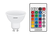 Armaturen & Lampen - Osram LED spot STAR+ RGBW Afstandsbediening PAR16 4,5W/827 (25W) 120° dimbaar GU10 - 4058075445970