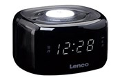 DAB & Wekkerradio - Lenco CR-12 - wekkerradio - FM - 3D Sound - Black - CR-12BK