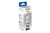 Inkt, toner en verbruiksartikelen - Epson 114 / C13T07B540 EcoTank Ink Refill 70 ml Grey - C13T07B540