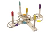 Houten speelgoed - Happy Summer SPRING SUMMER Ring Toss Game Hout - 302128