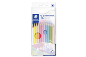 Hobby artikelen - Staedtler Col. pencil 12pcs Pastel  100% PEFC - 146 C12 PA