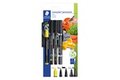 Schrijf- en tekengerei - Staedtler Marker Set Lumocolor 4 stuks variant - 60 BK-5