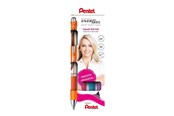 Schrijf- en tekengerei - Pentel BL77-4COL Energel Roller 0.7mm  4-pack (Orange - Violet - Pink - Light Blue) - BL77-4COL