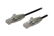 Netwerk - kabel - StarTech.com 1.5m Slim LSZH CAT6 Ethernet Cable. - Zwart - 1m - N6PAT150CMBKS
