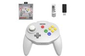 Gaming accessoires - Retro-Bit Tribute64 2.4GHz Draadloos Controller - Grijs - Wireless Controller - Nintendo 64 - 849172013186