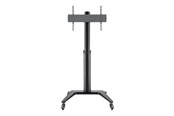 Muurbevestigingen, AV-bevestigingen & AV-meubels - Deltaco Office Display Cart Zwart - Max 70 kg - recommended for 70" - ARM-0451