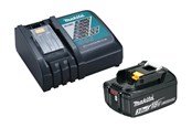 Accu & Oplader - Makita Energiekit 191A24-4 BL1830B + DC18RC - 191A24-4