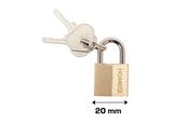 Veiligheidsuitrusting & Werkkleding - Home>it Padlock brass - 20mm - 25320