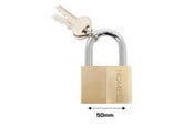 Veiligheidsuitrusting & Werkkleding - Home>it Padlock brass - 50mm - 25350