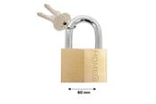 Veiligheidsuitrusting & Werkkleding - Home>it Padlock brass - 60mm - 25360