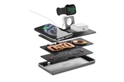 Mobiel - Adapters & Opladers - ALOGIC Ultra Stroom 3-in-1 Draadloos charging pad + AC Stroom AV / multimedia paneel - USB - UP2QC10AWM-SGR