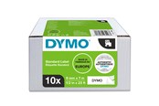 Papier, fotopapier en etiketten - DYMO ® D1 Tape 9mm x 7m black on white 10-pack - 2093096