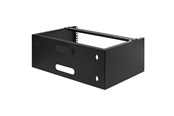 Accessoires - StarTech.com WALLMOUNT4 4U Wall Mount Network Rack - 14 Inch Deep (Low Profile) - 19" Patch Panel Bracket for Shallow Server and IT Equipment - WALLMOUNT4