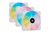 Case Fan - Corsair iCUE SP120 RGB Elite Performance Wit - Kit with iCUE Verlichting Node CORE - Case ventilator - 120mm - Wit met RGB-licht - 27 dBA - CO-9050137-WW
