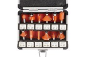 Boren en bits - Boxer Routerfrees set 12 stuks. - 31300