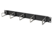 Accessoires - DIGITUS DN-97667 Cable Management Panel Steel Rings 482.6 mm (19") Cabinets 1U - DN-97667