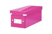 Archivering & Opslag - Leitz Click & Store WOW CD Opbergdoos Roze - 60410023