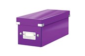 Archivering & Opslag - Leitz Click & Store WOW CD Opbergdoos Paars - 60410062