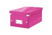 Archivering & Opslag - Leitz Click & Store WOW DVD Opbergdoos Roze - 60420023